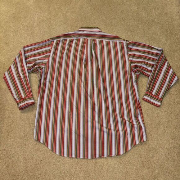 Vintage Polo Ralph Lauren Button Down Shirt Men’s Size XL Blake Multi Striped - Picture 7 of 7